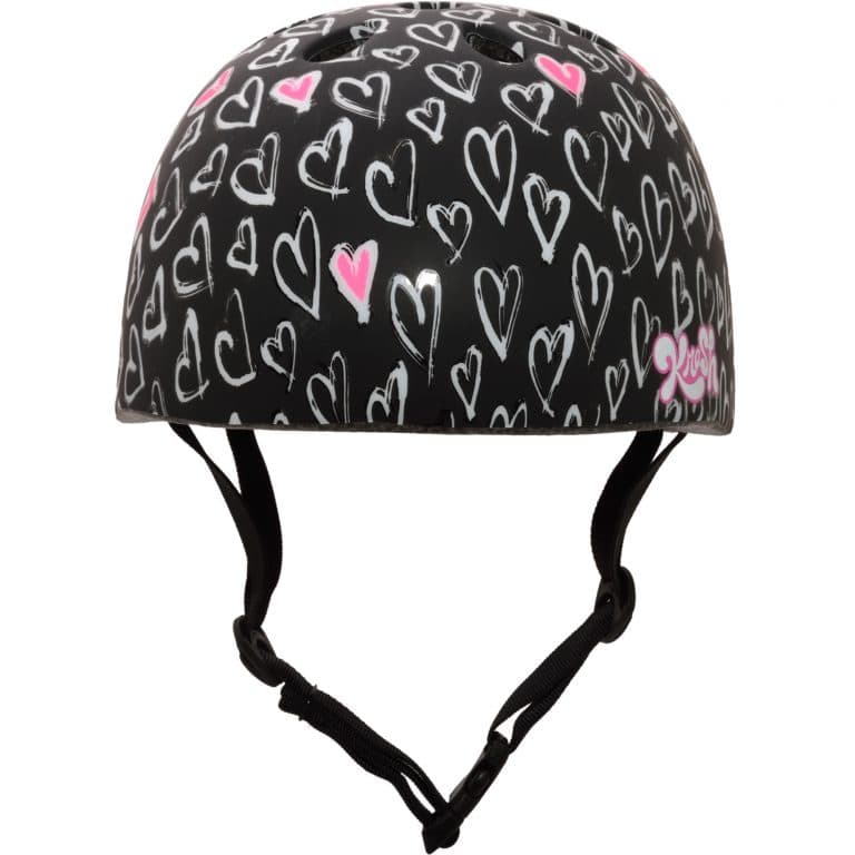 Krash Fierce Flower Girls Bike Helmet