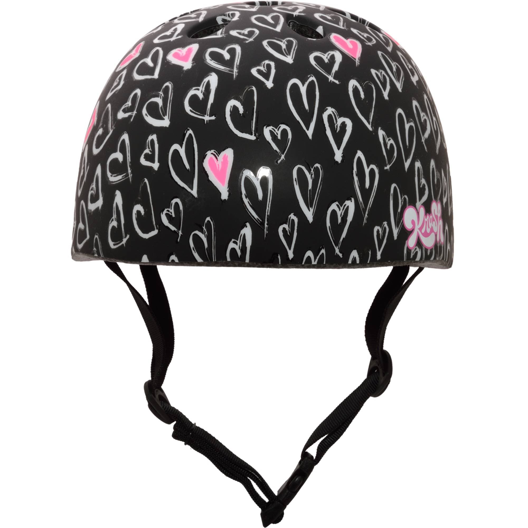 Krash Fierce Flower Girls Bike Helmet