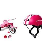 Radio Flyer Pink Kids Helmet